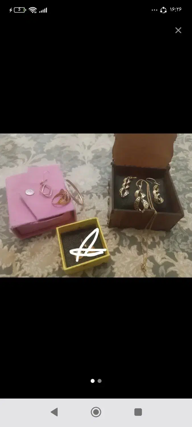 تک پوش سایز۳ومقداری طلاشیک با 3درصدفروش فوری|جواهرات|چهارباغ, |دیوار