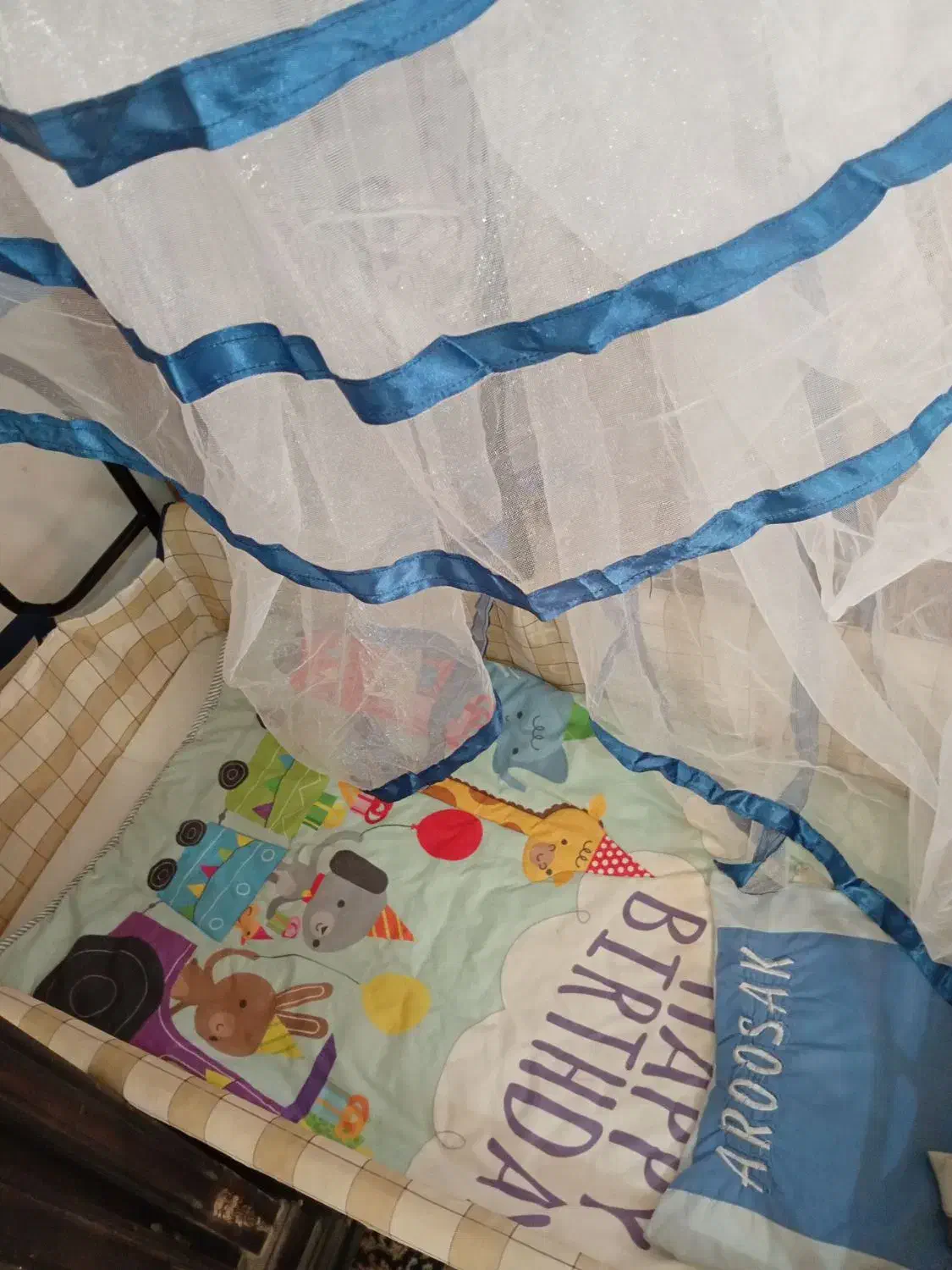 تخت خواب فلزی کودک|اسباب و اثاث بچه|ملایر, |دیوار