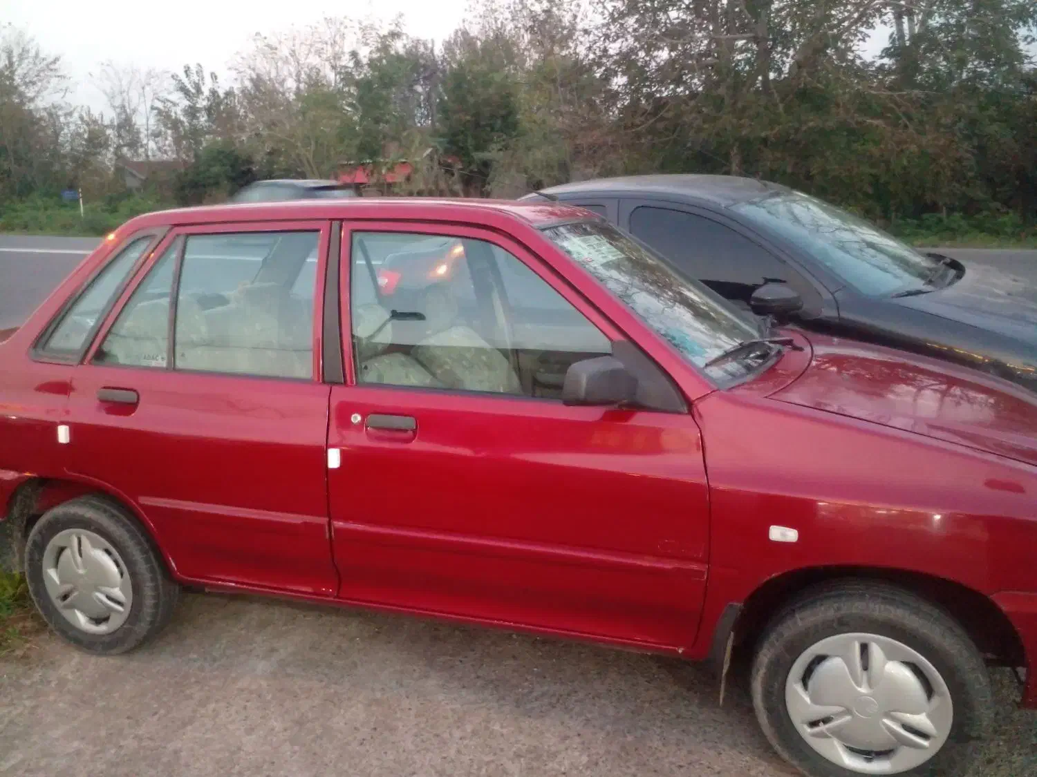 پراید ۱۳۲ مدل ۸۸ قرمز|خودرو سواری و وانت|سنگر, |دیوار