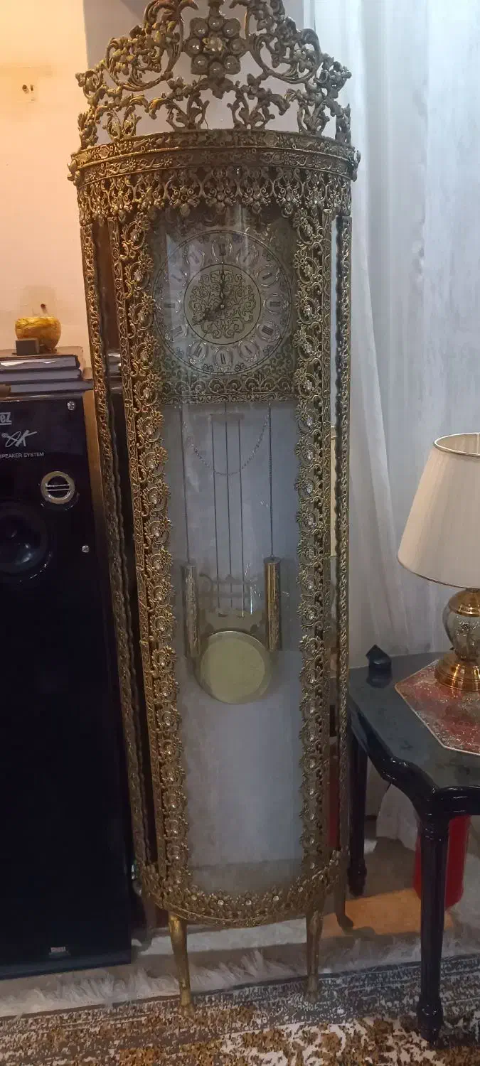 ساعت ایستاده طرح برنز بسیار زیبا رنگ ثابت|ساعت دیواری و تزئینی|فردیس, شهرک گلها|دیوار