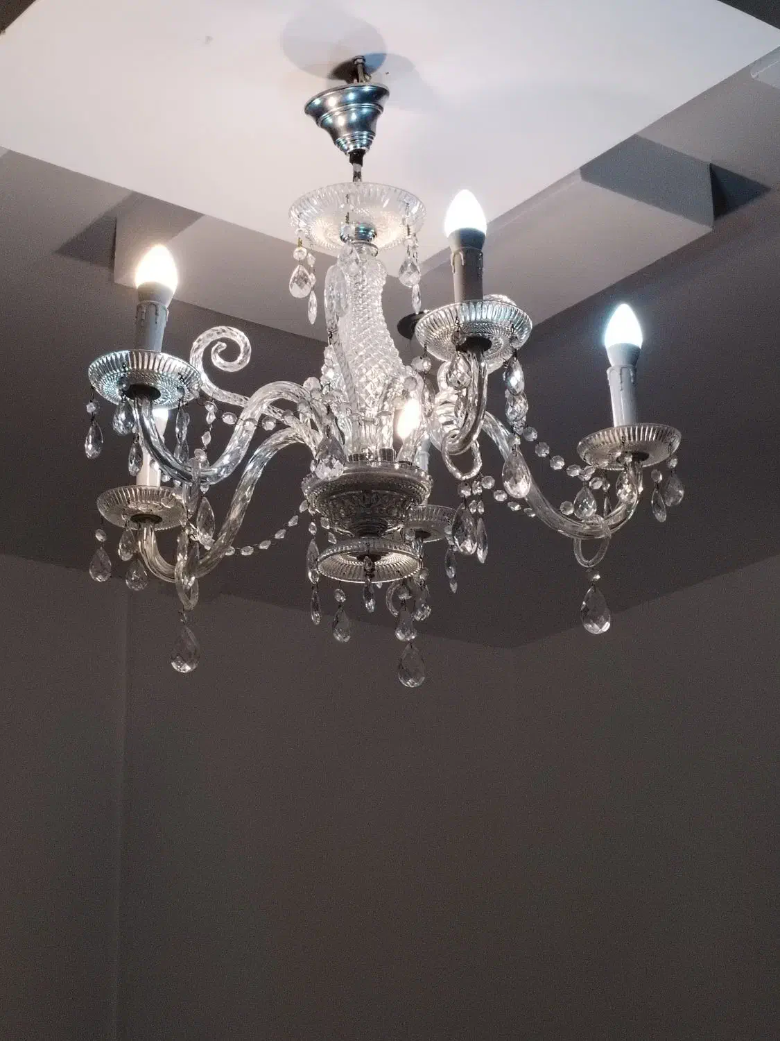 لوستر|لوستر و چراغ آویز|بیرجند, |دیوار