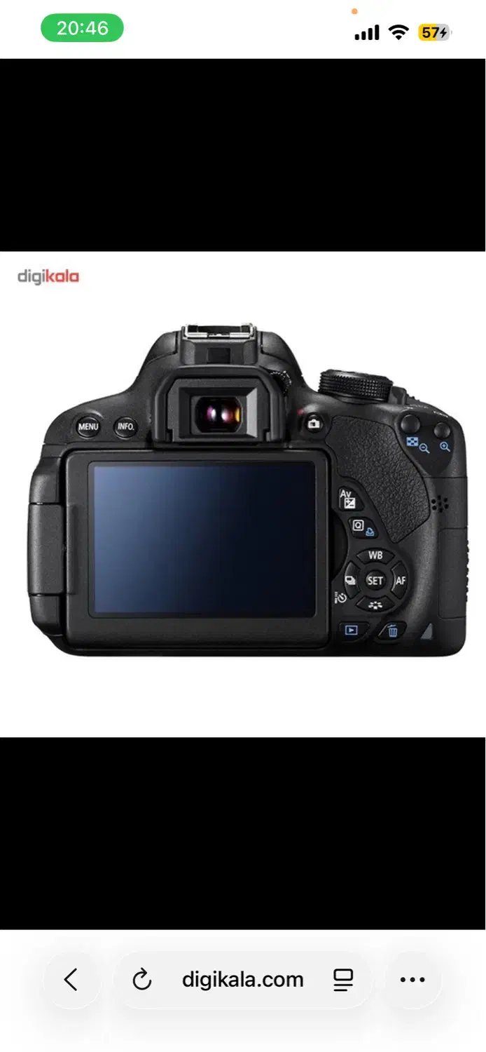 دوربین عکاسی/فیلمبرداری کانن 700D|دوربین عکاسی و فیلم‌برداری|تهران, شاهین|دیوار