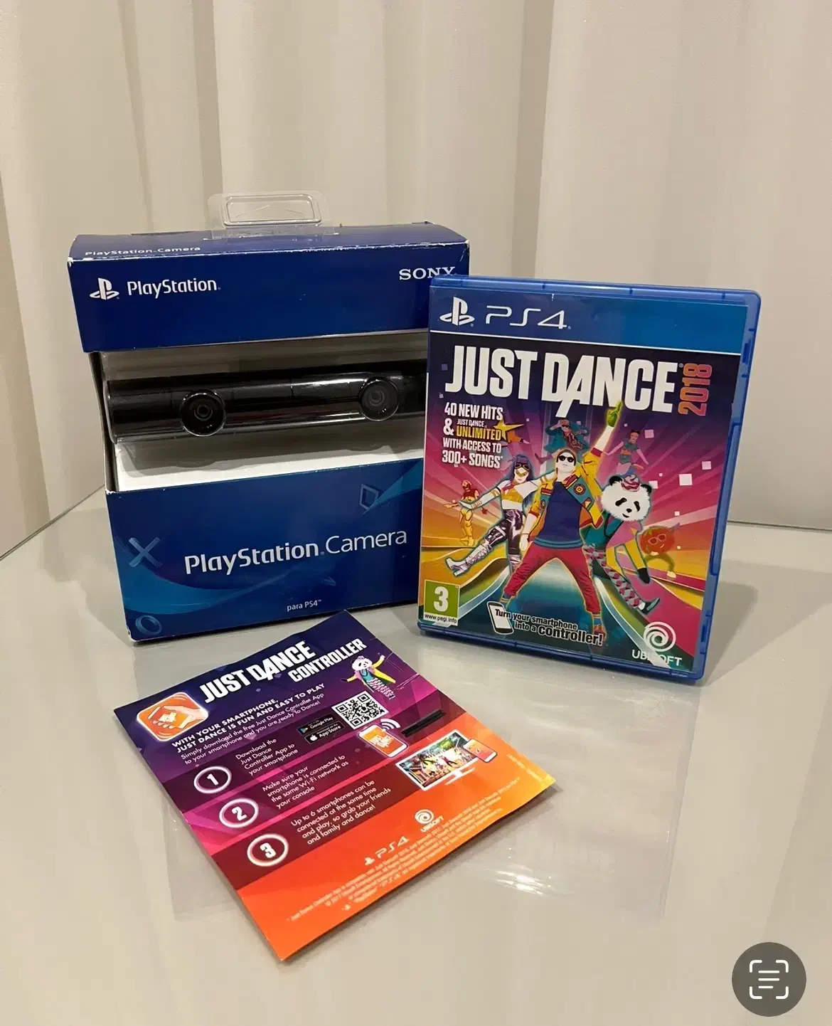 دوربین Ps4 و بازی just dance|کنسول، بازی ویدئویی و آنلاین|تهران, اقدسیه|دیوار