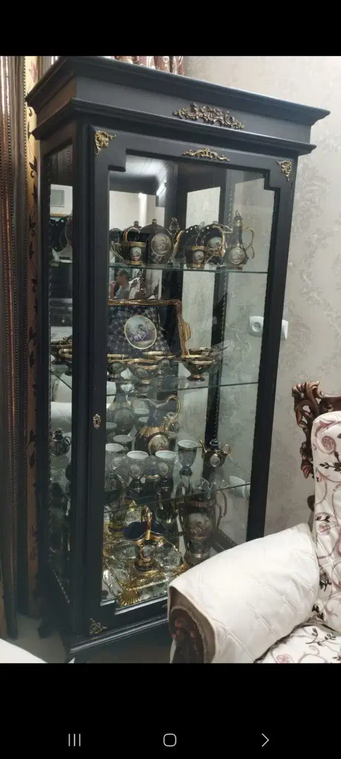 ۲ عدد ویترین سالم|بوفه، ویترین، کنسول|فلاورجان, |دیوار