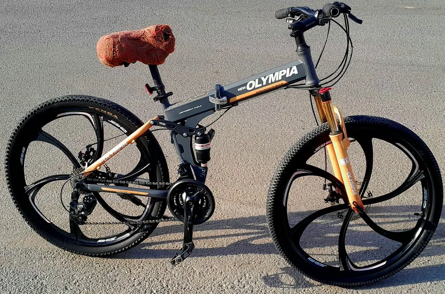 دوچرخه تاشو المپیا 26|دوچرخه، اسکیت، اسکوتر|آران و بیدگل, |دیوار