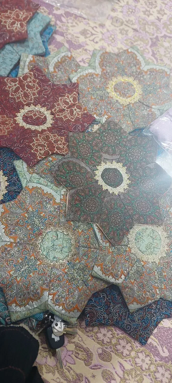 رومیزی ترمه|پرده، رانر، رومیزی|یزد, |دیوار