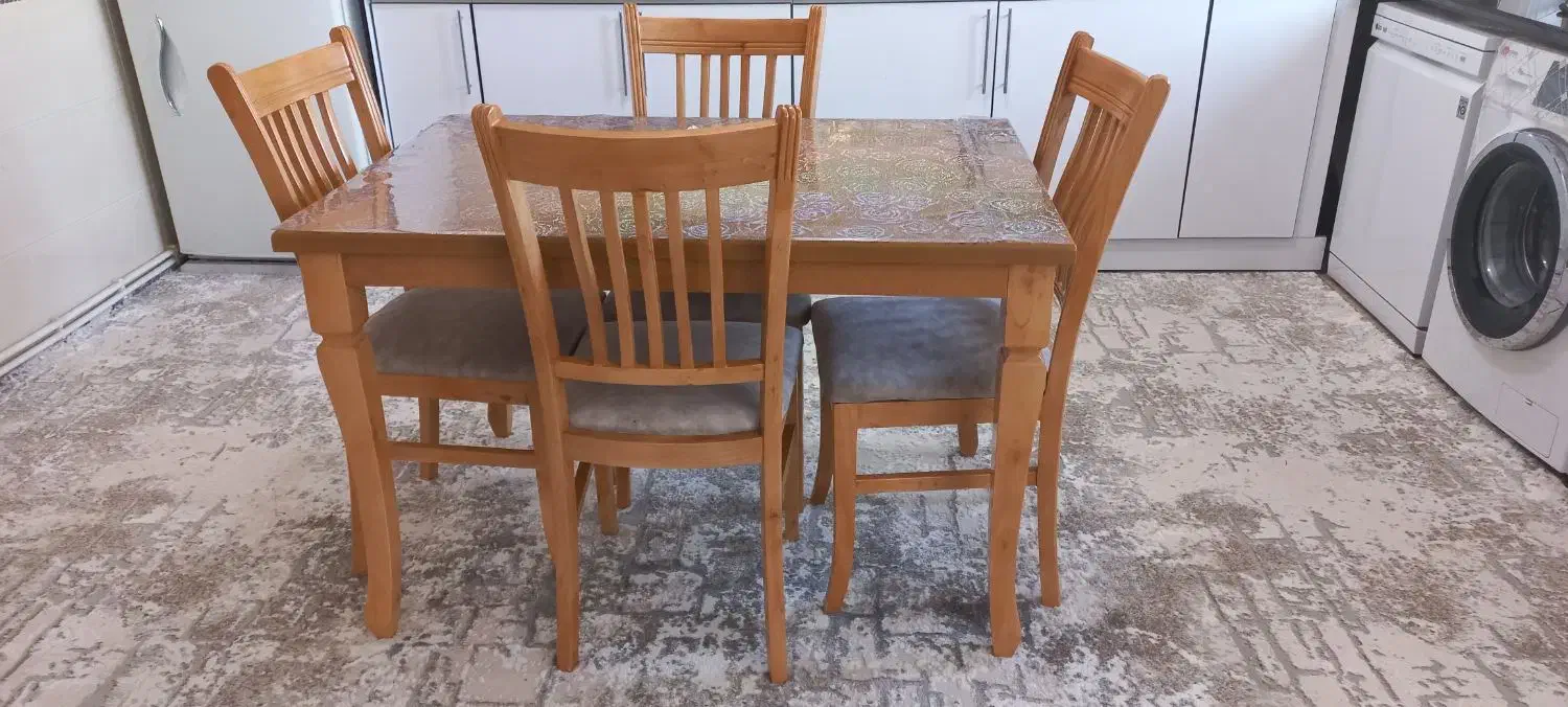 میز نهار خوری|میز و صندلی غذاخوری|کوزران, |دیوار