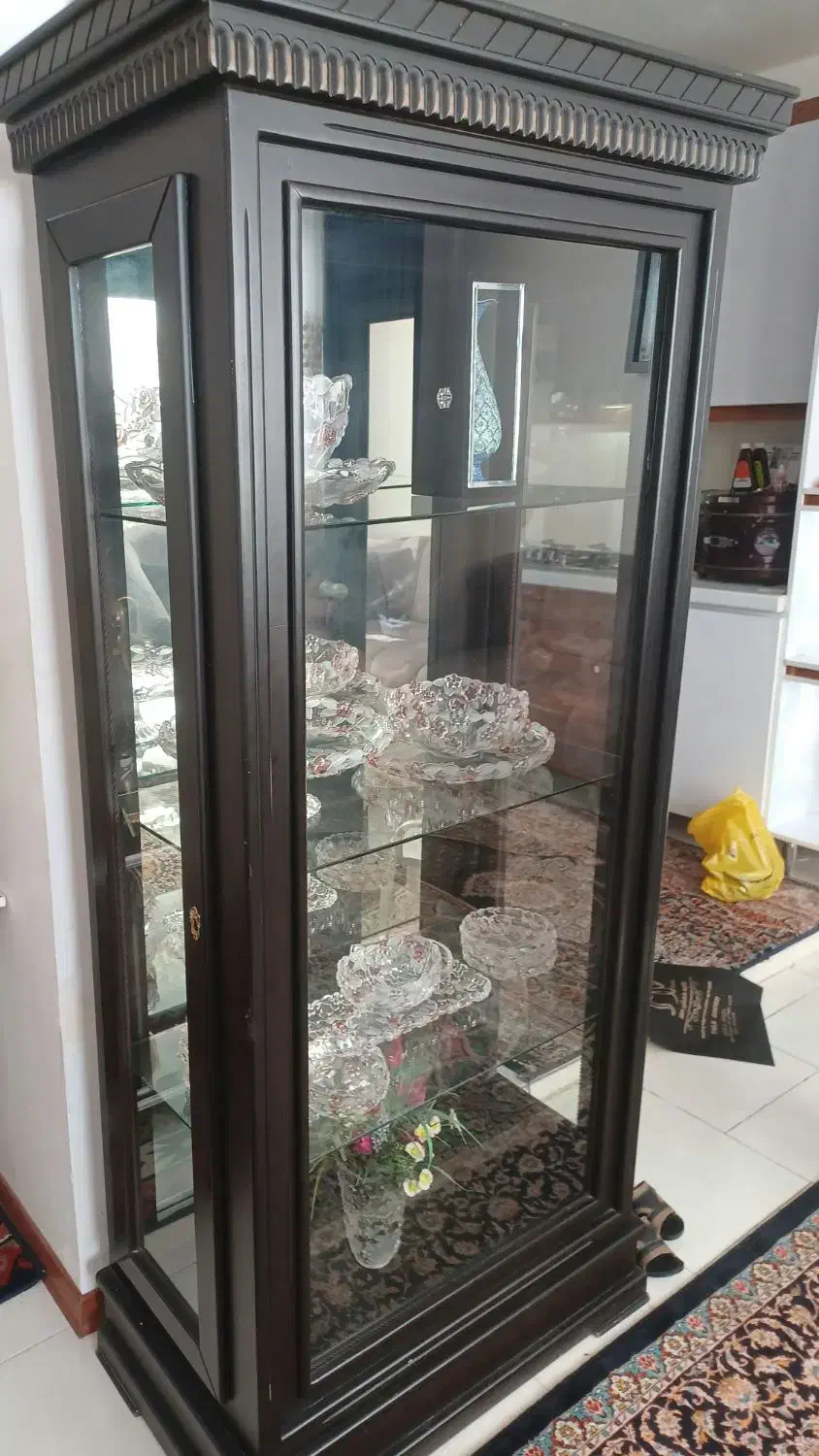 بوفه چوبی|بوفه، ویترین، کنسول|سهند, |دیوار