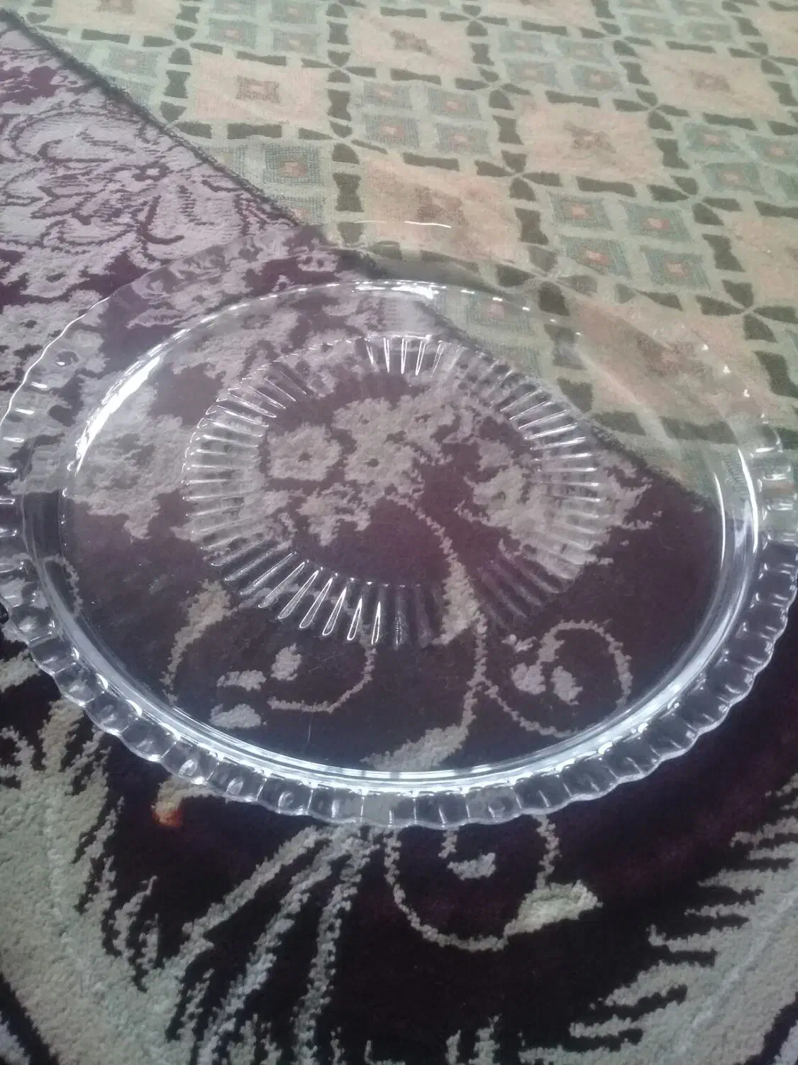 شیرینی خوری و سینی شیشه ای|ظروف سرو و پذیرایی|آشخانه, |دیوار