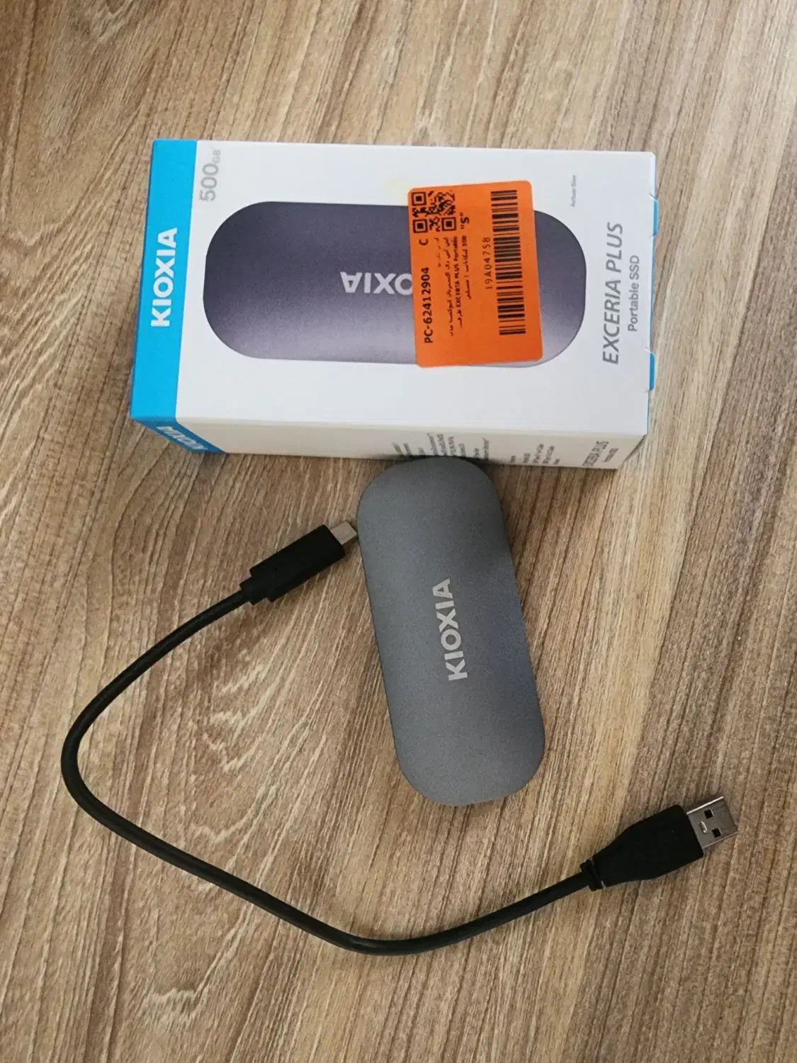 ssd اکسترنال کیوکسیا ۵۱۲gb|قطعات و لوازم جانبی رایانه|تبریز, |دیوار