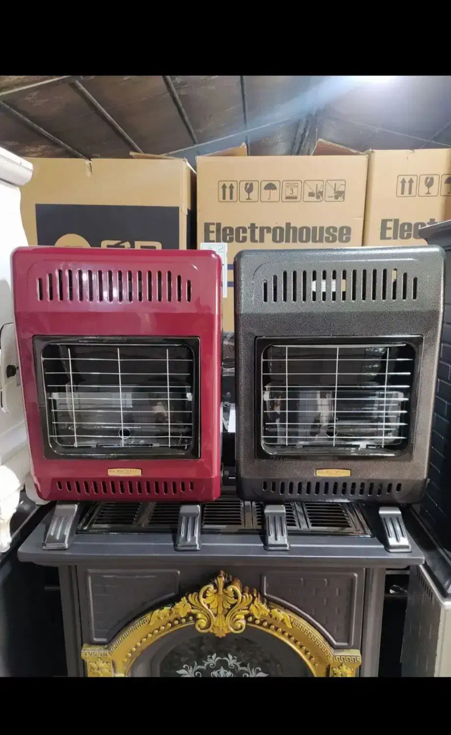 بخاری گازی با دودکش و بدون دودکش جنرال|بخاری، هیتر، شومینه|تهران, امین حضور|دیوار