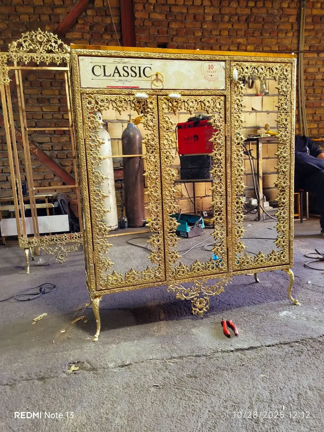 جا کفشی سه در سایز بزرگ سفارشی تولیدی برنز|جاکفشی، کمد، دراور|کوهدشت, |دیوار