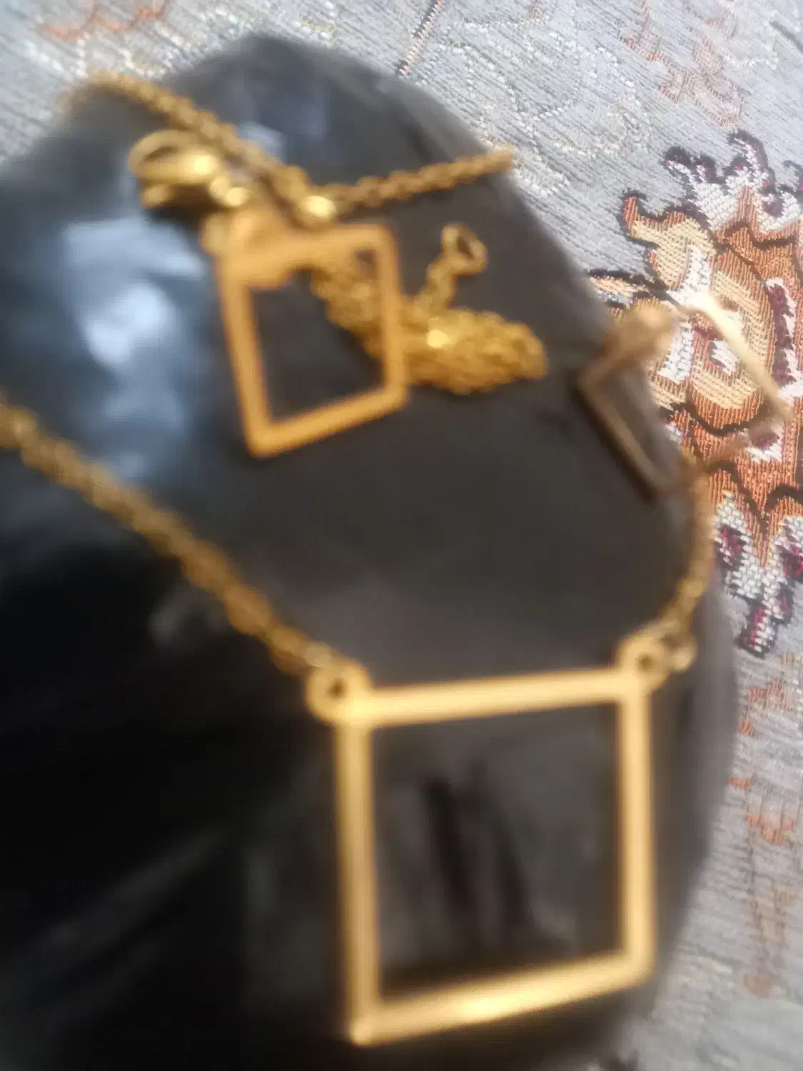 نیم ست استیل مشابه طلا رنگ ثابت|بدلیجات|همدان, |دیوار