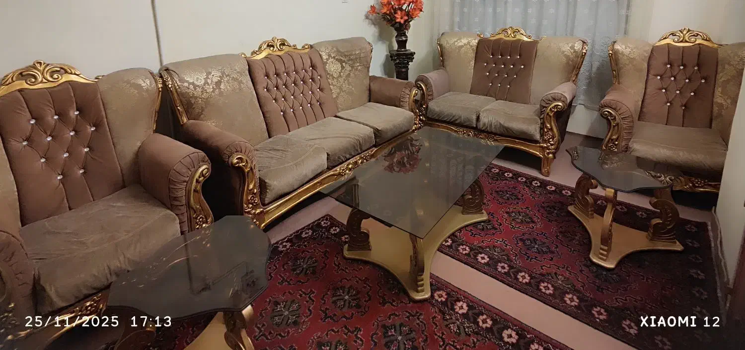 مبل ۷ نفره|مبلمان خانگی و میز عسلی|تهران, حشمتیه|دیوار