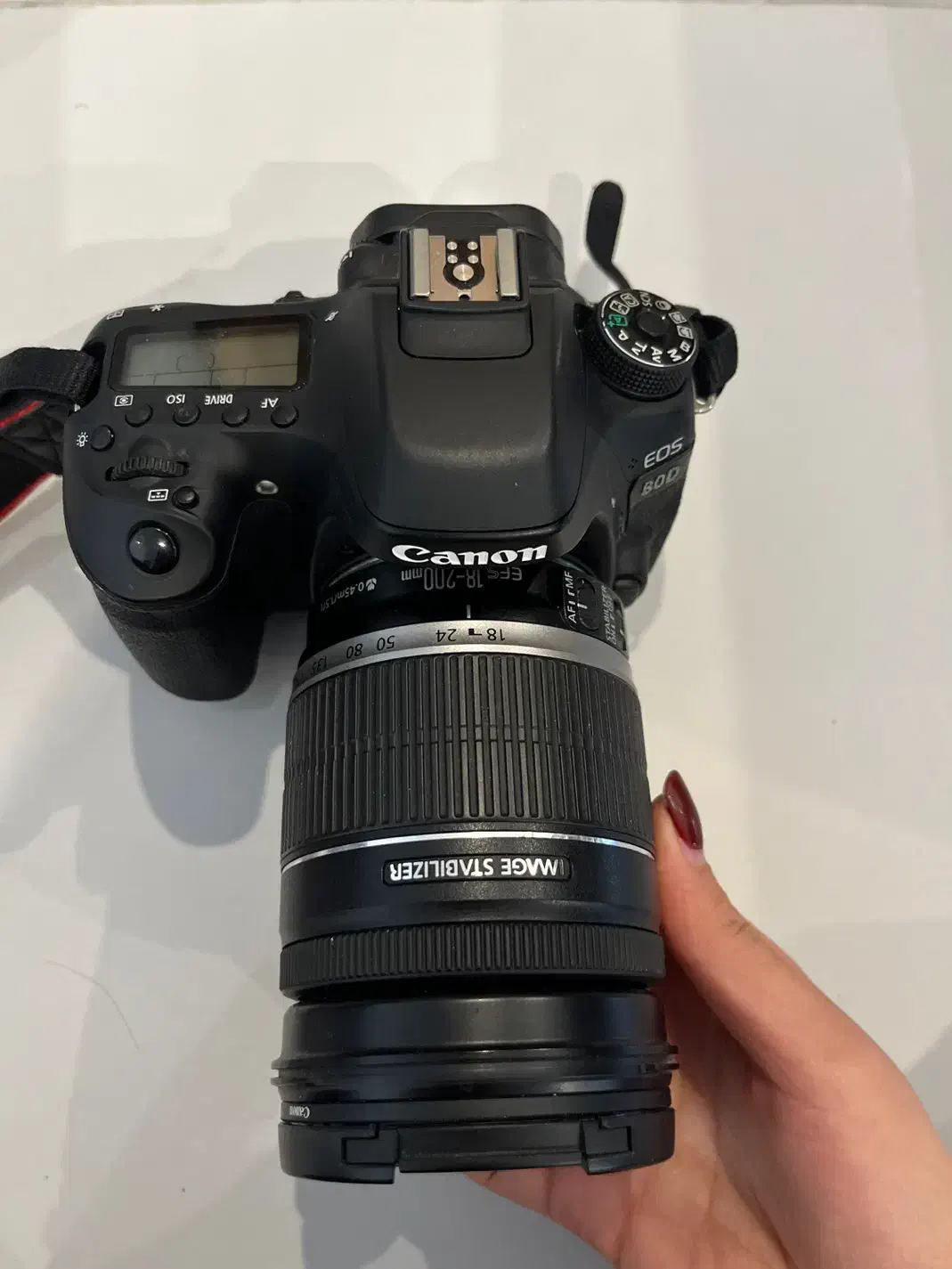 دوربین کنون 80d با لنز 18-200|دوربین عکاسی و فیلم‌برداری|سمنان, |دیوار