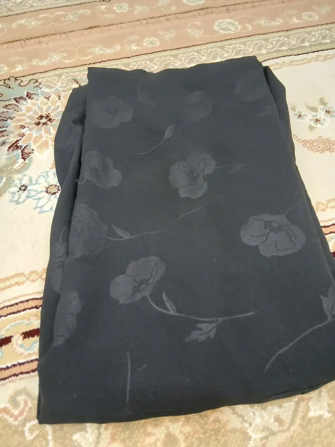 چادر طرحدار مشکی دوخته شده|لباس|ارومیه, |دیوار