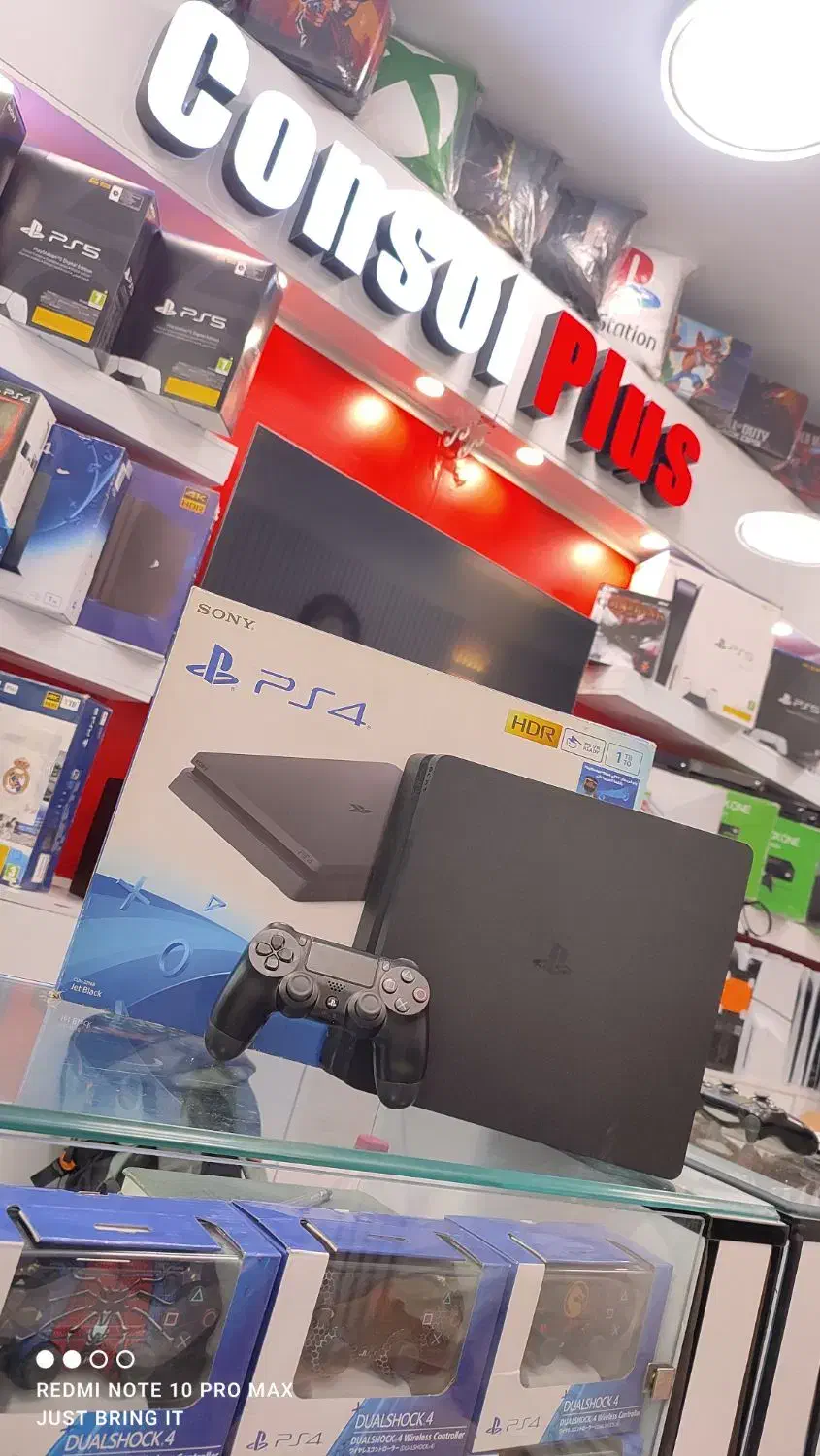 ps4 slim در حد نو|کنسول، بازی ویدئویی و آنلاین|تهران, امام خمینی|دیوار