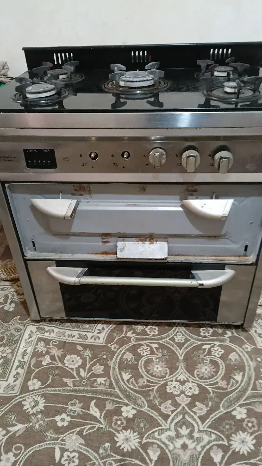 اجاق گاز۵شعله|اجاق گاز و لوازم برقی پخت‌وپز|بروجرد, |دیوار