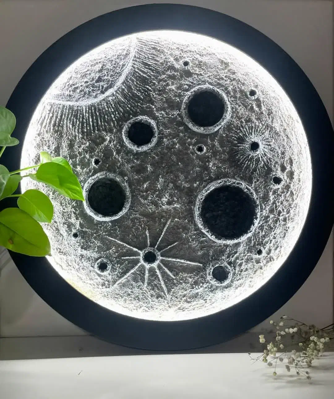 تابلو ماه|تابلو، نقاشی، عکس|گناباد, |دیوار