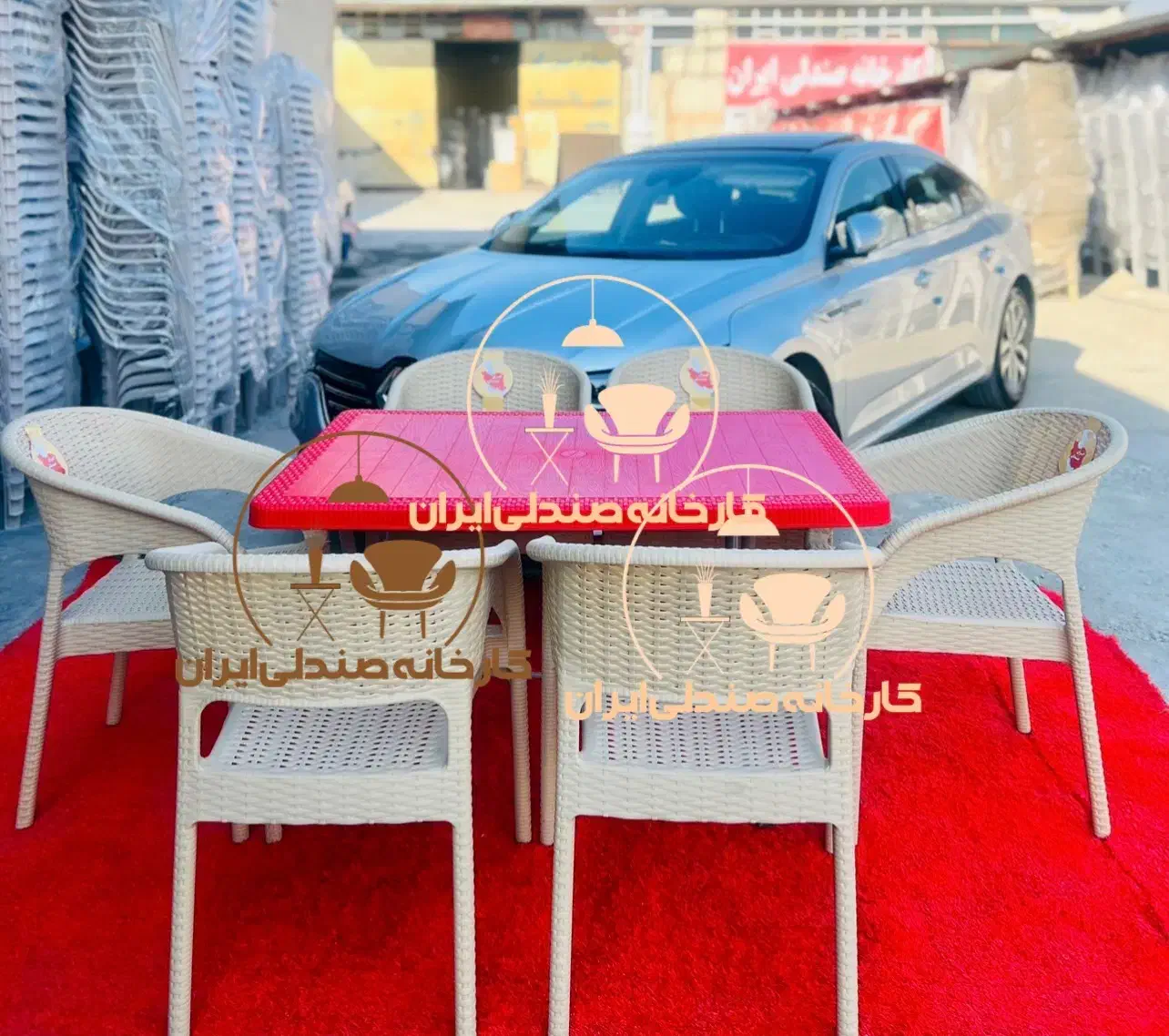 صندلی پلاستیکی باغی کافه طرح ایمان|میز و صندلی غذاخوری|تهران, میدان ولیعصر|دیوار