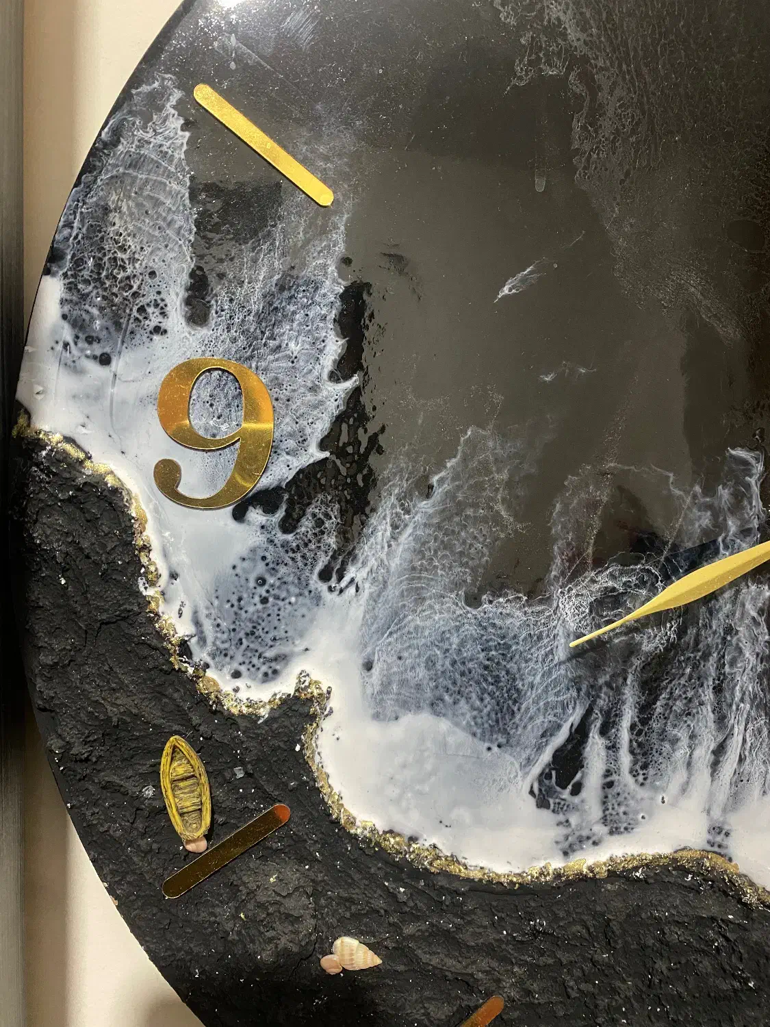 ساعت دست ساز رزین|ساعت دیواری و تزئینی|دماوند, مسکن مهر گیلاوند|دیوار