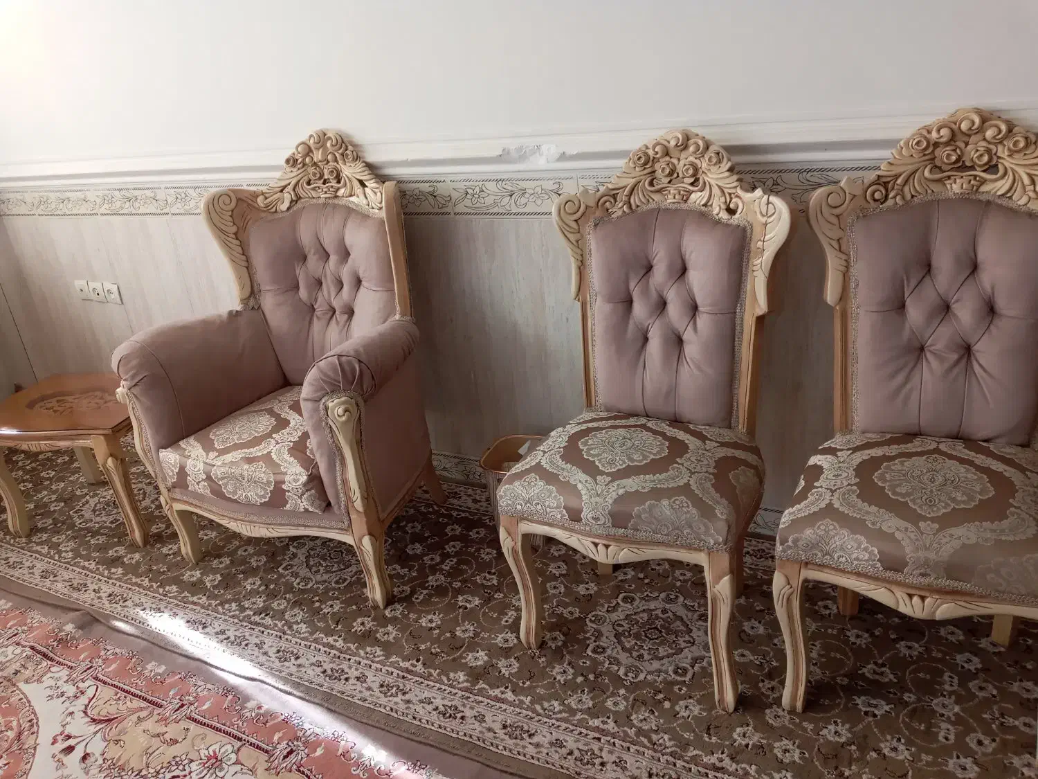 مبل استیل ۹نفره|مبلمان خانگی و میز عسلی|کبودرآهنگ, |دیوار