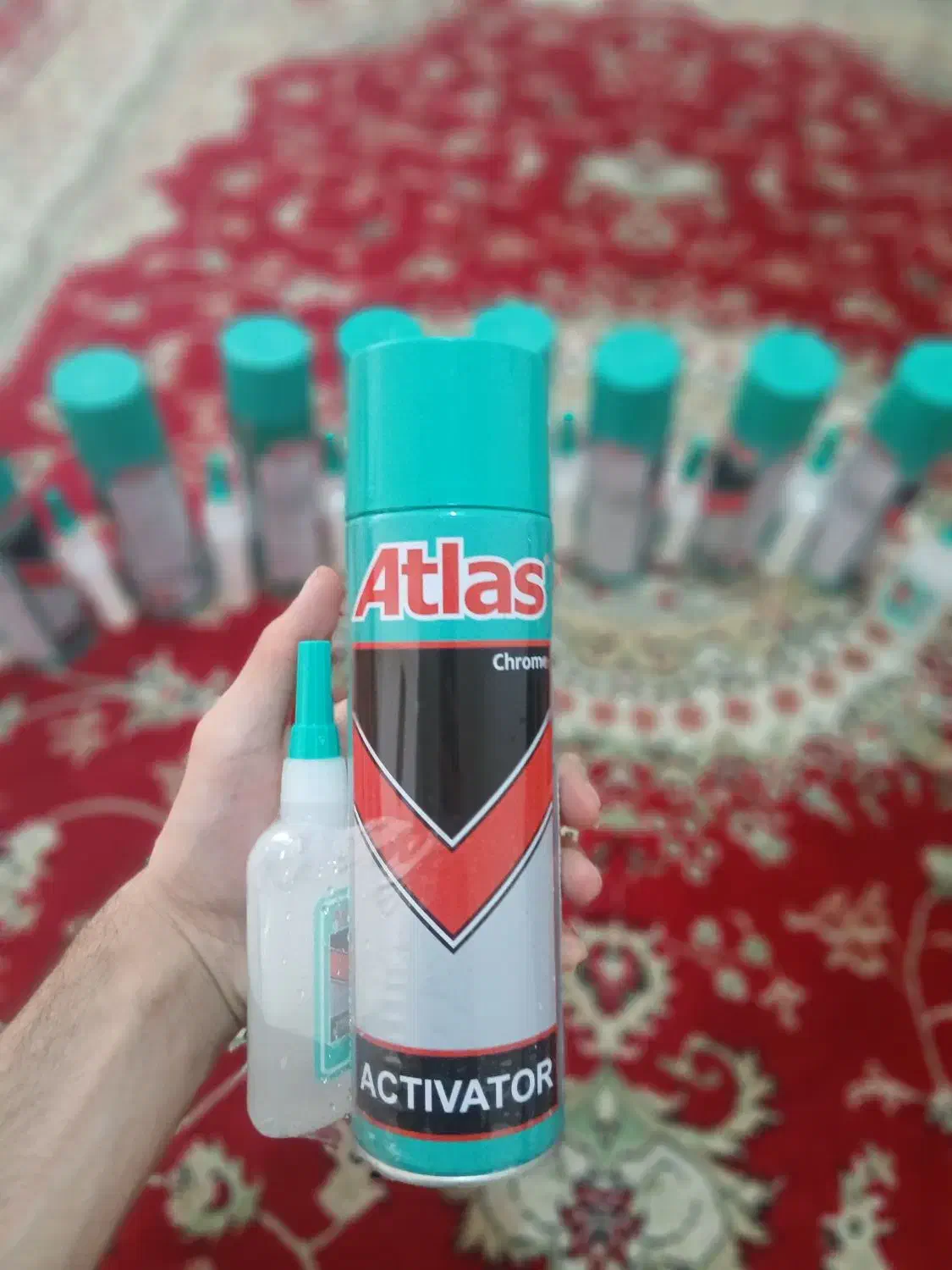 چسب MDF  و دستکش پارچه ای|مصالح و تجهیزات ساختمان|ارزوئیه, |دیوار