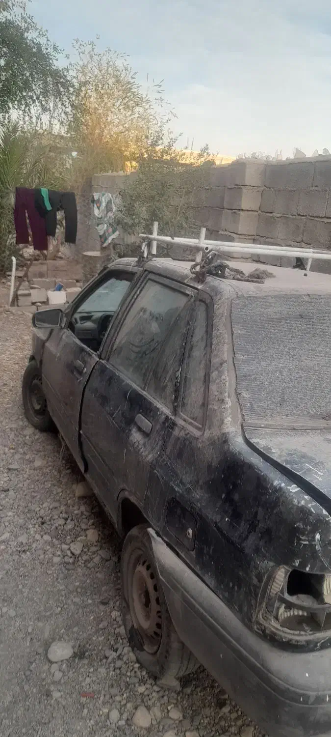 فروش پراید مشکی|خودرو سواری و وانت|جیرفت, |دیوار