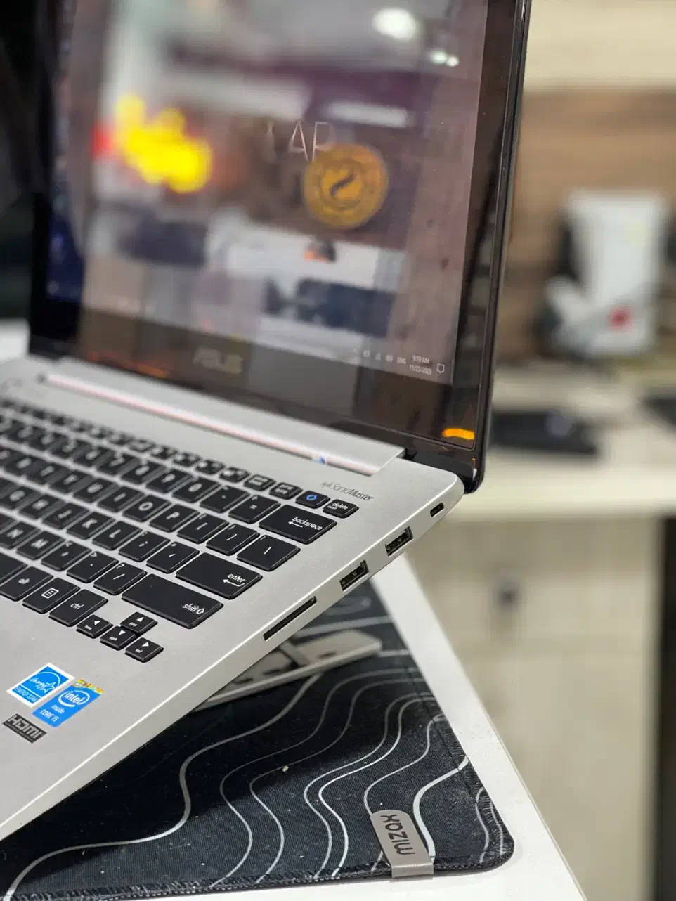 لپ تاپ ایسوس لمسی‌14.1اینچی دانشجویی بالوازم/کد264|رایانه همراه|کرمانشاه, |دیوار