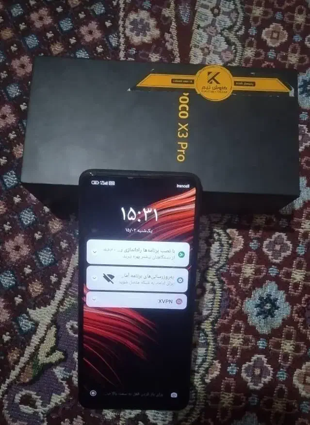 گوشیocox3pro|موبایل|تهران, بوستان سرخه حصار|دیوار