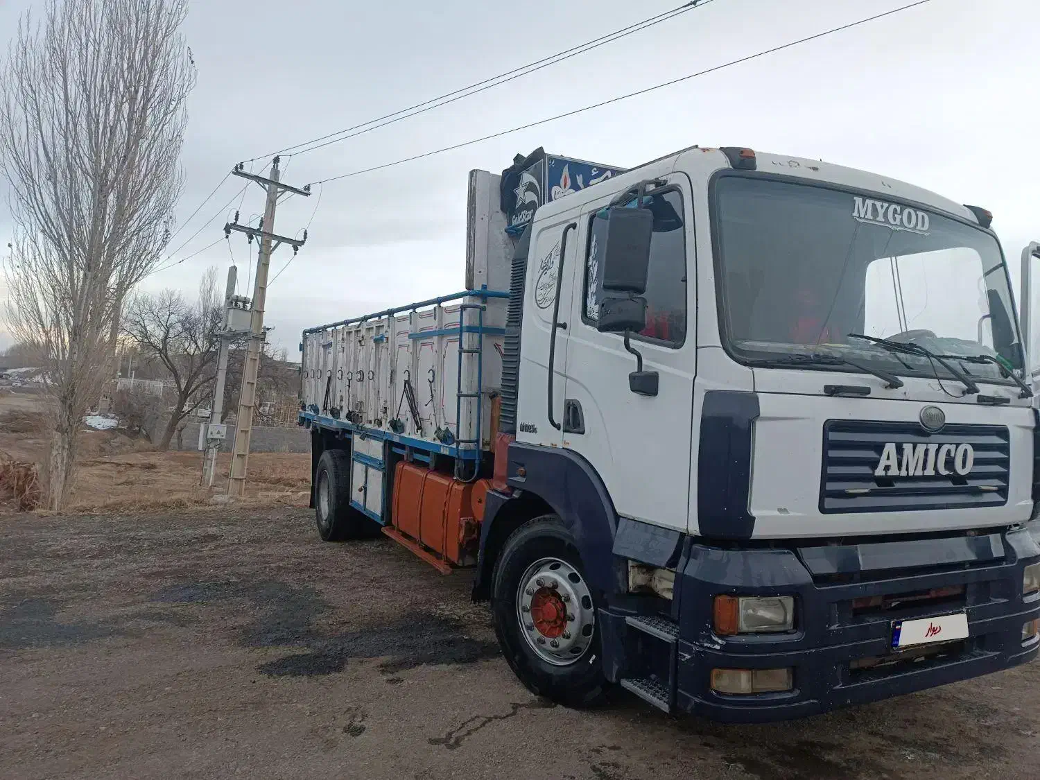 آمیکو مدل نود بیرنگ|خودرو سنگین|زنجان, |دیوار