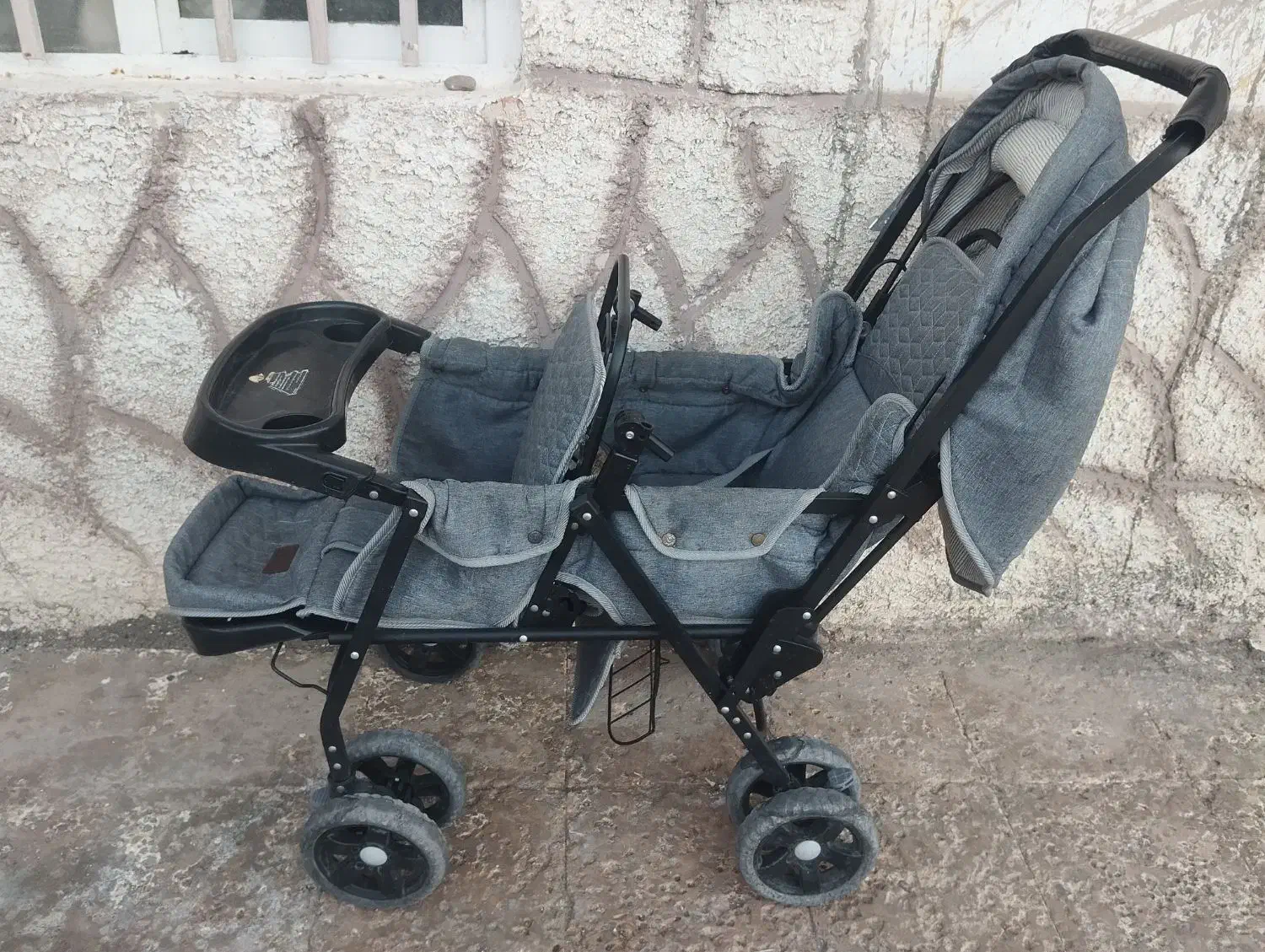 کالسکه دوقلو|کالسکه و لوازم جانبی|بم, |دیوار