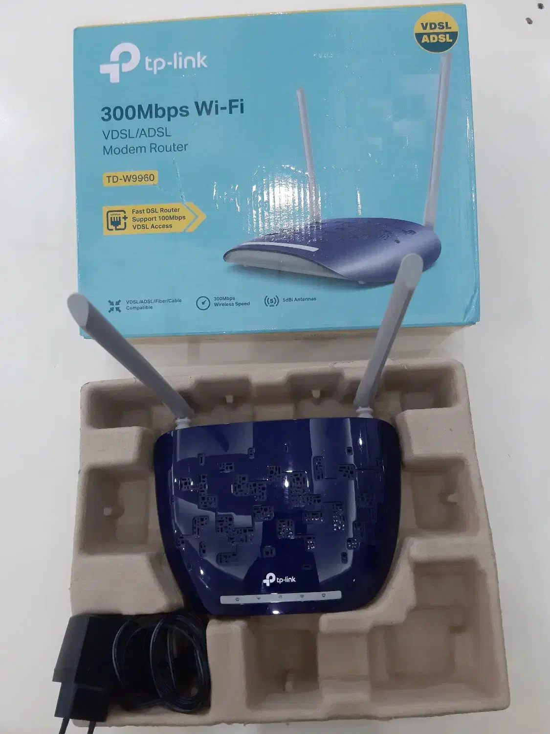 مودم ADSL/VDSL تی پی لینک در حد نو|مودم و تجهیزات شبکه|نظرآباد, نظرآباد|دیوار