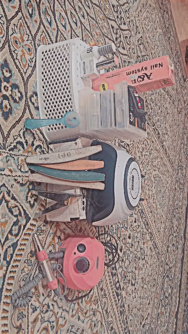 فروش وسیله ناخون کاری در حد نو|آرایشی، بهداشتی، درمانی|جیرفت, |دیوار