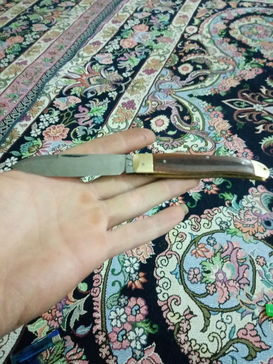 چاقو تاشو|کلکسیون اشیاء عتیقه|قم, شاه ابراهیم|دیوار