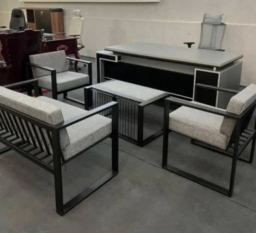 میز مدیریت کنفرانس فلزی مبل اداری صندلی توری|دفتر کار|تهران, نیاوران|دیوار