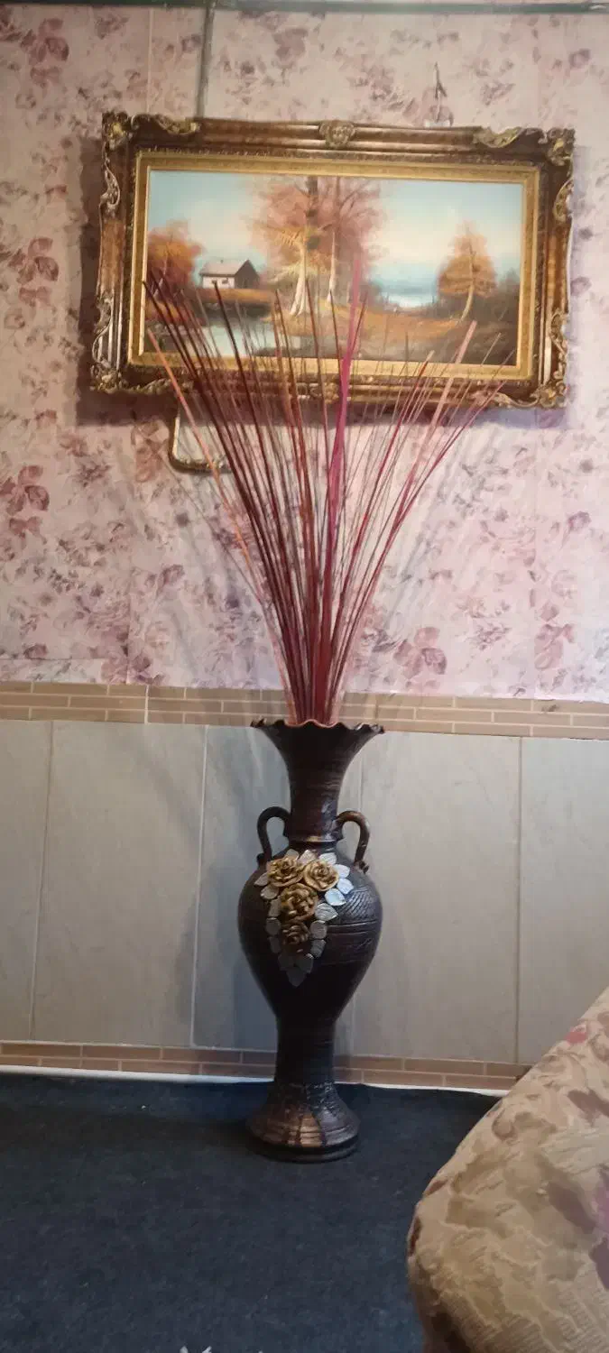 گلدان گل .سفالی و شیشه ای|گل مصنوعی|اسلامشهر, شهرک طالقانی|دیوار