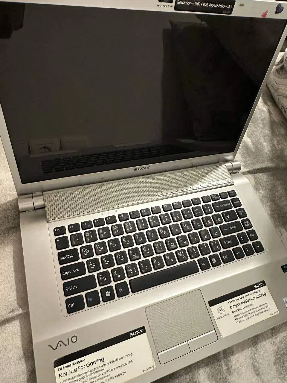 لپ تاپ سونی Sony VAIO VGN-FW550F|رایانه همراه|اصفهان, بهارستان|دیوار