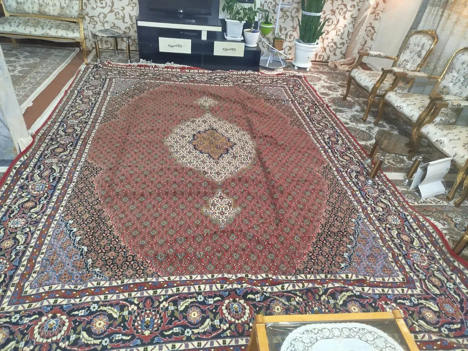 فرش ۶و۱۲متری ماشینی|فرش|اردبیل, |دیوار
