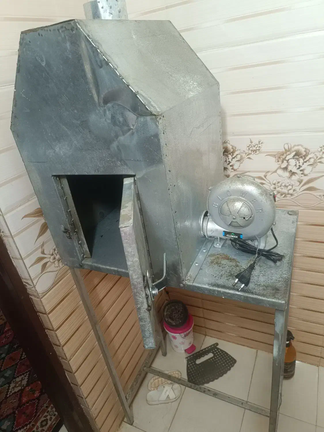 منقل دمنده برقی جنس خوب با پایه آهنی محکم و|اجاق گاز و لوازم برقی پخت‌وپز|مشهد, شفا|دیوار