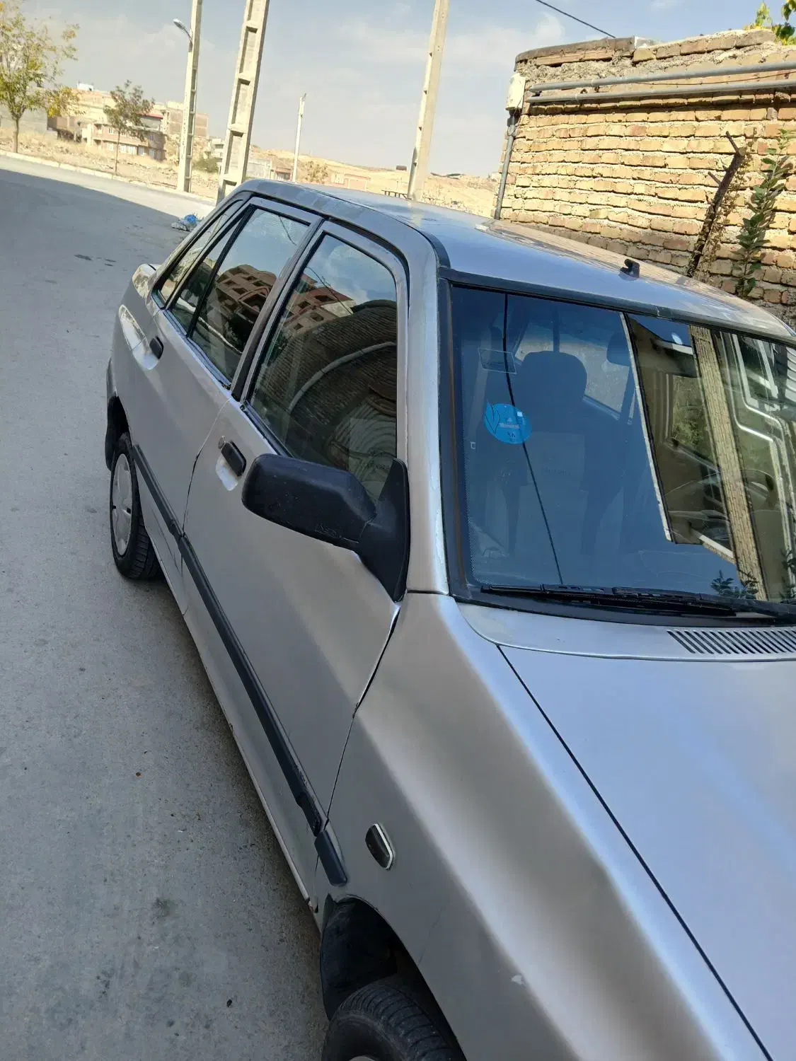 پراید نقرهای مدل 87جلو عقب پلمپ|خودرو سواری و وانت|ارومیه, |دیوار