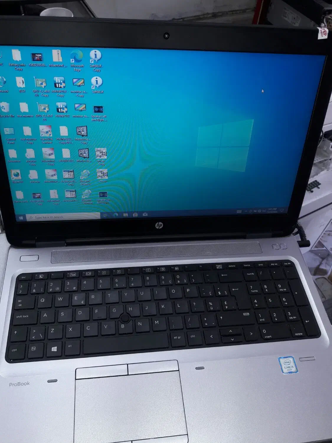 لپ تاپhp تمیز و سالم در حد|رایانه همراه|کاشمر, |دیوار