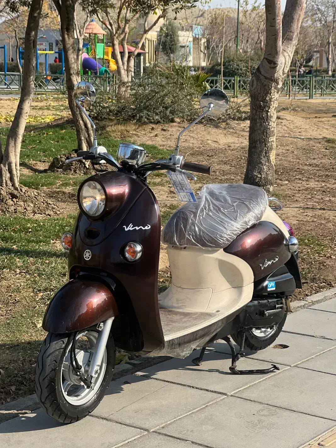 یاماها وینو انژکتور پاکشتی اسکوپی|موتورسیکلت|تهران, شهرک طالقانی|دیوار