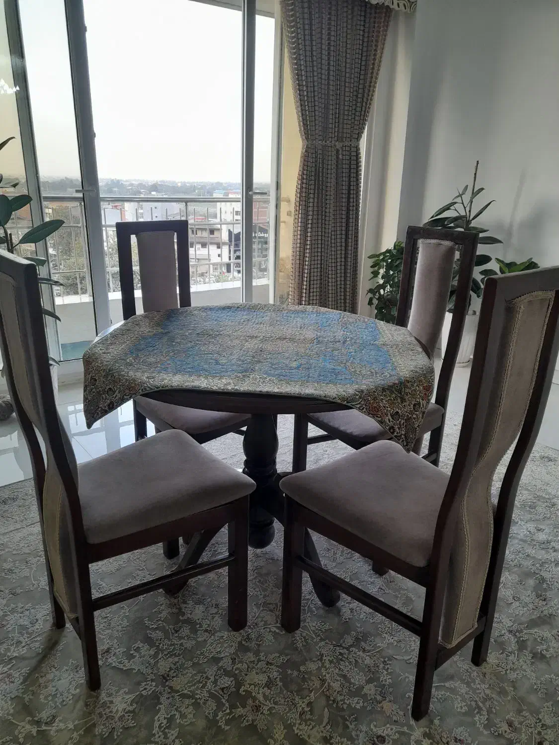 غذاخوری۴ نفره شیک|میز و صندلی غذاخوری|ساری, |دیوار