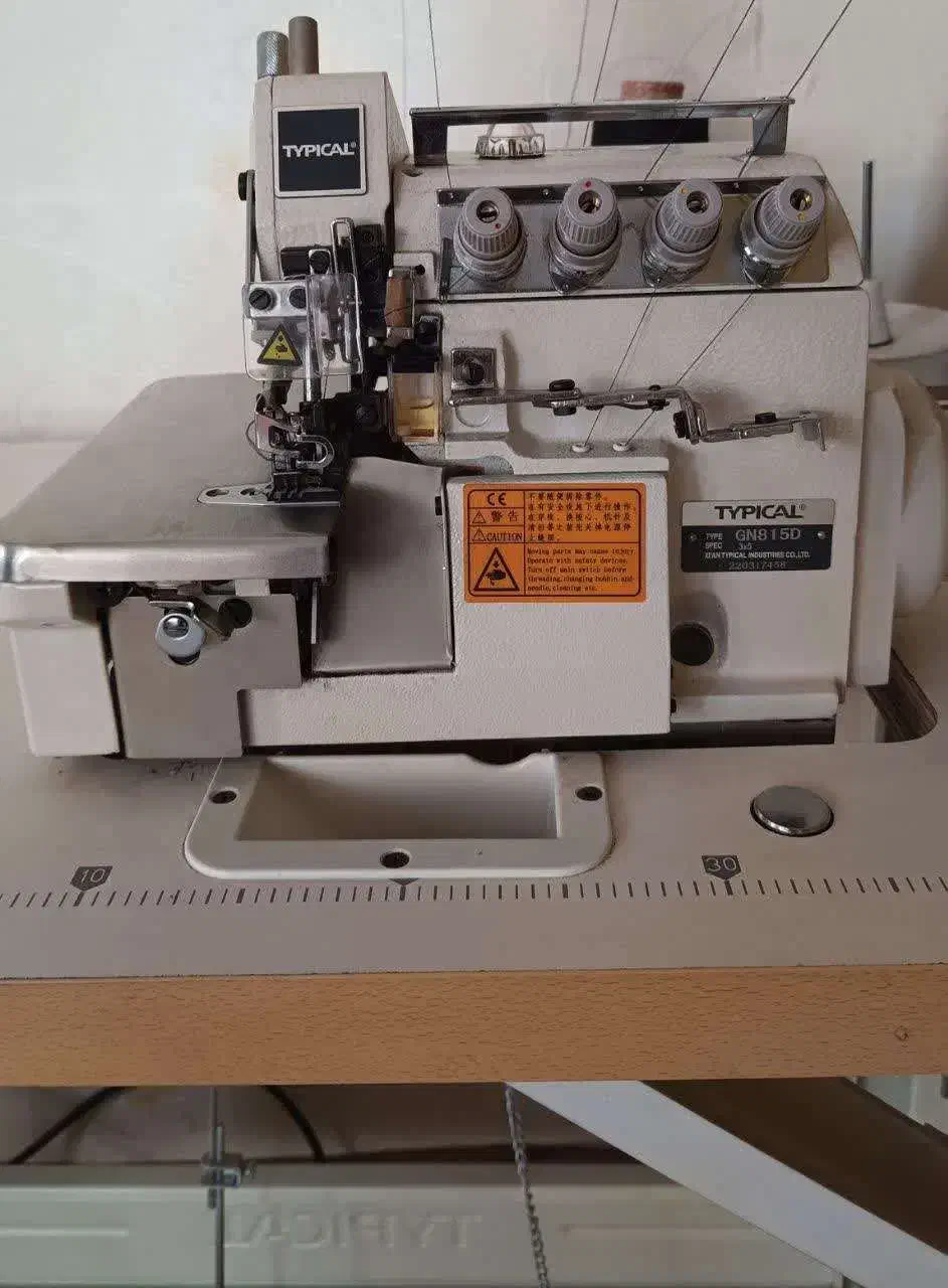 چرخ راسته دوز و سر دوز 5 نخ تیپیکال|چرخ خیاطی و ریسندگی|مشهد, آزادشهر|دیوار