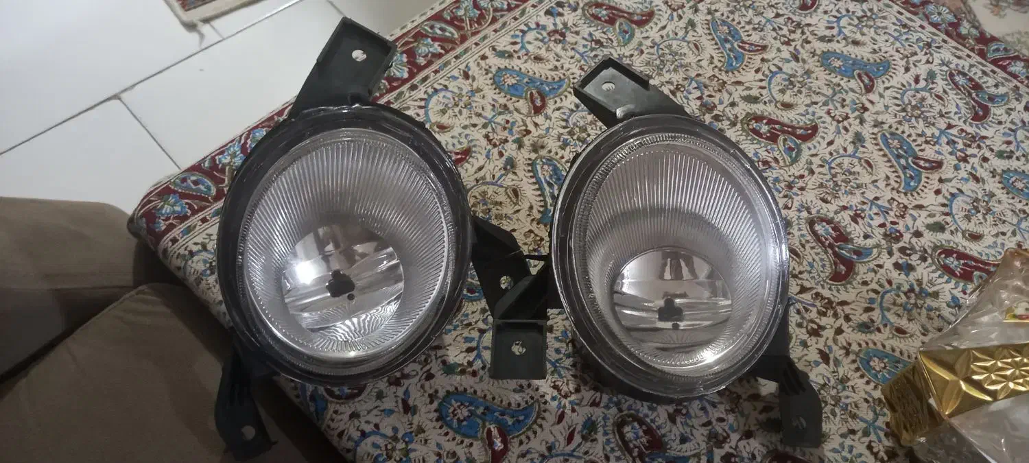 یک جفت مه شکن پروژکتور تیبا جلو|قطعات یدکی و لوازم جانبی|محمدیه-قزوین, |دیوار