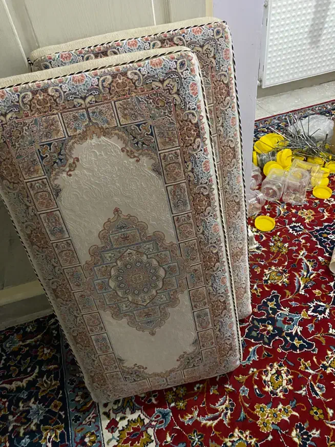 یک جفت پشتی۱۲۰۰شانه|پشتی|آبیک, |دیوار