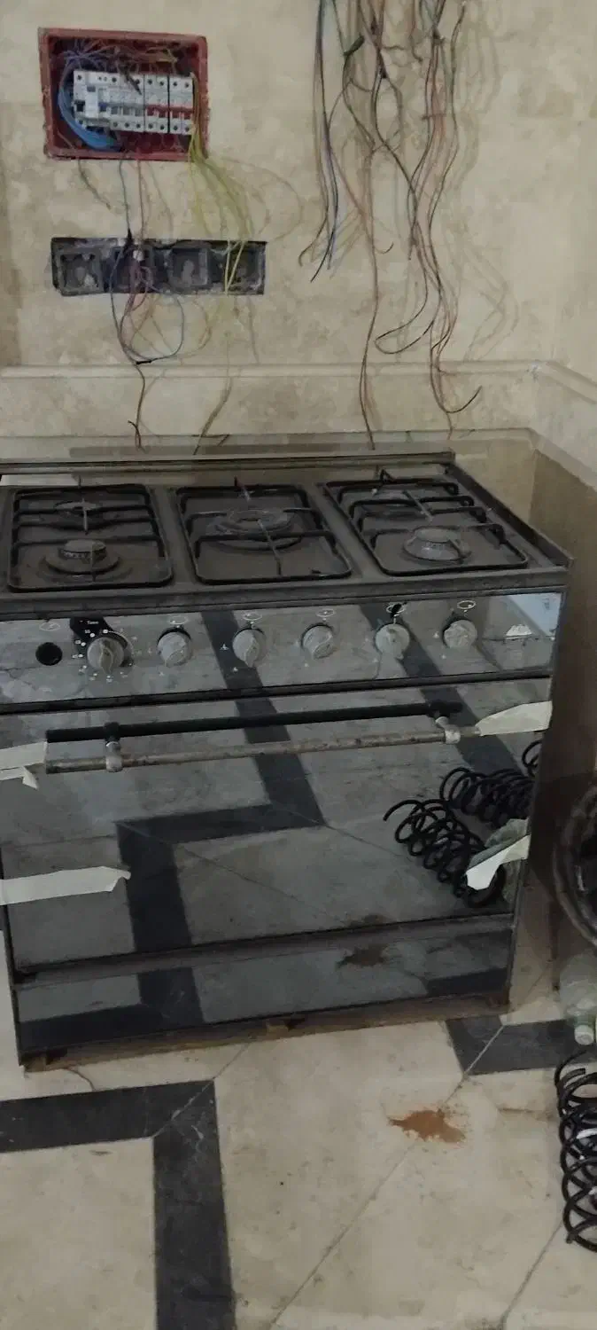 اجاقگاز ۵شعله|اجاق گاز و لوازم برقی پختوپز|مشهد, نیروی هوایی|دیوار