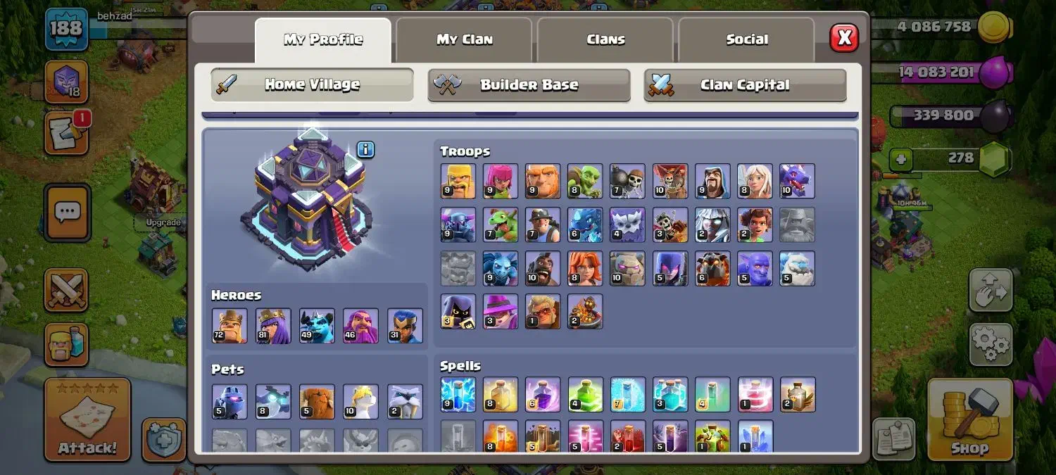 کلش تان ۱۵|کنسول، بازی ویدئویی و آنلاین|بروجرد, |دیوار