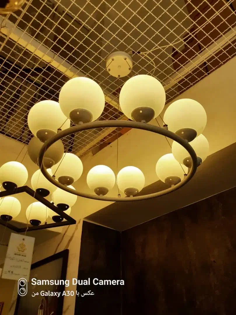 لوستر|لوستر و چراغ آویز|تالش, هشتپر|دیوار